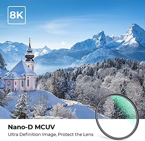 K & F Concept 77mm MC UV zaštitni leće filter ultra-tan na 24 sloja višeslojni vodootporan UV filter za objektiv
