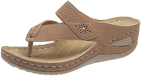 Cipele Hamovessi Wedges za žene Sandale sa lučnim potporom Ljetne flops Dressive vanjske papuče za žene