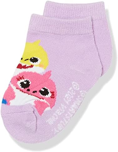 Nickelodeon unisex-baby Baby Shark 5 paketa kratkih čarapa