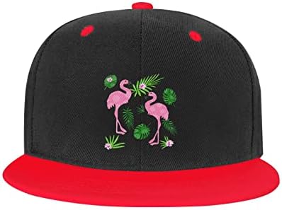 Flamingo punk hip hop bejzbol kapa, podesivi snapback šešir za dječaka i djevojke kapice ravne