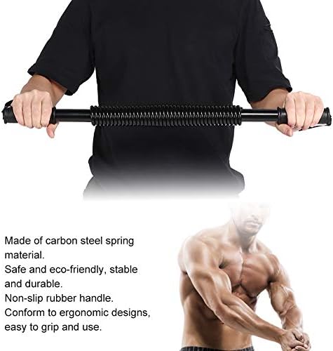 Zyhhdp Power Twister Bar, opružni mišićni trener mišića, gornji deo tela Expander Expander,