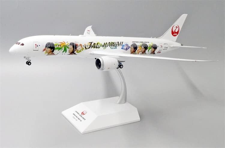 JC Wings Japan Airlines za Boeing 787-9 DREAMLINER Arashi JAL Hawaii Livery JA873J sa postoljem ograničeno izdanje 1/200 DIECAST aviona unaprijed izgrađen Model