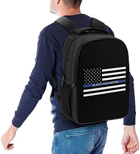 Black Lives Matter USA podrška Zastava putni ruksak estetska torba za knjige teški rameni Radna torba za