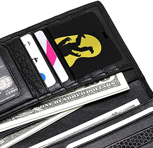 Bigfoot FootPrint USB Flash pogon Personalizirani pogon kreditne kartice Memory Stick USB ključni