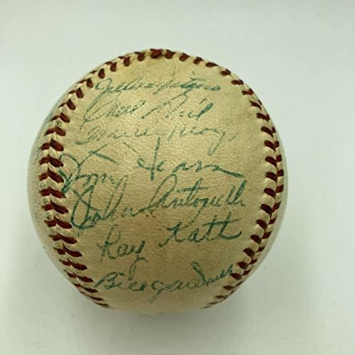 Willie Mays 1955 New York Giants tim potpisao je bajzbol nacionalne lige JSA COA - autogramirani bejzbol