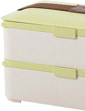 MGWYE zelena izolirana kutija za ručak - Moderna bento kutija, zaštita okoliša Rice HUSK materijal