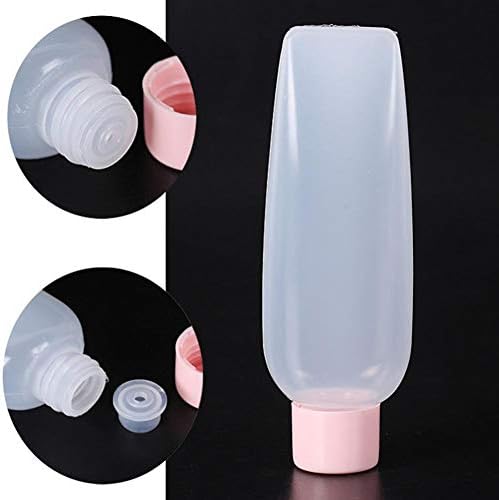 Angoter 7pcs Djevojke 'boce za ponovno punjenje plastičnih boca Torba prozirna prazna boca kozmetička losiona
