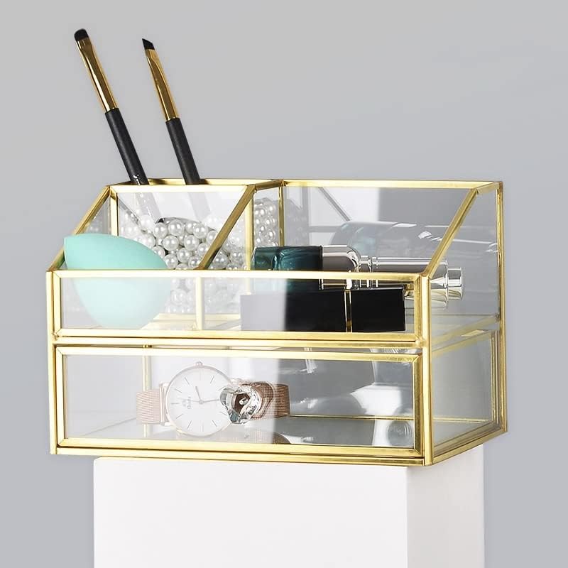 Zcmeb Cosmetic Storage Box komoda nakit sa poklopcem polica višenamjenski desktop dekor
