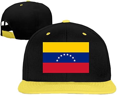 HIFENLI Venecuelanska zastava HIP hop poklopca kape za dječake Djevojke opremljene kape bejzbol šeširi