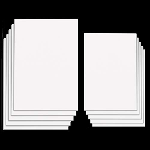 30 listova Bijela ljepljive pjene-pjene vrpce dvostrane ljepljive pjene listove 3D bijeli dvostruki pjenasti listovi, 6 x 3,9 inča / 6 x 7,8 inča za izradu screapbook-a