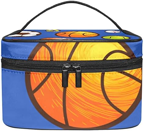 Košarkaški nogomet nogometne kozmetičke torbe Portable Travel Makeup Torba za toaletna torba za žene i djevojke