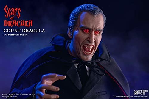 Star Ace Toys ožiljci Drakule: Grof Drakula 1:4 skala Poliresin Statue, višebojni