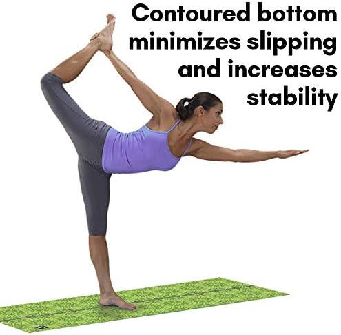 Body-čvrsti Alati Premium prostirka za jogu, 6mm, zelena