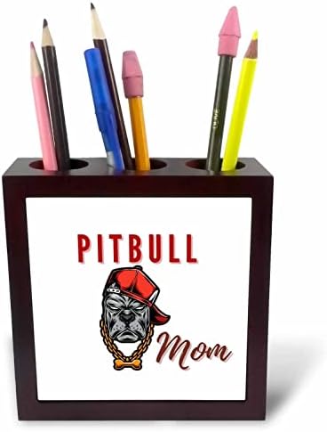 3drose slatki Citati o ljubimcu sa tekstom Pitbull mama-držači olovke