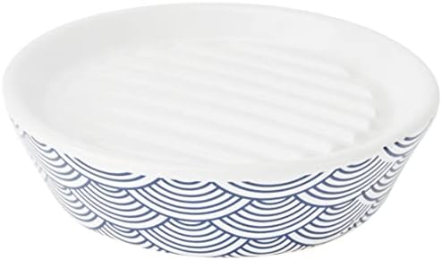 MSV Bento sapun, keramika, bijela / plava, 30 x 20 x 15 cm