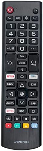 AKB75675304 Zamijenite daljinski upravljač Fit za LG Smart TV HDTV 32LM570BPUA 32LM620BPUA 32LM630BPUB