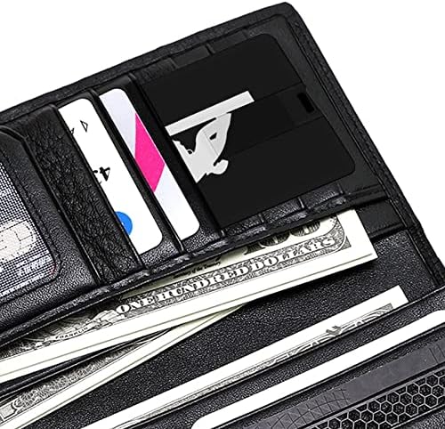 Električni kablovski link USB Memory Stick Business Flash-Drive Card kartica kreditne kartice Oblik