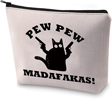 Blupark Cat Lover Makeup Torba mačka Mom Day PEW PEW Madafakas Kozmetička torba Cool Cat Dawy