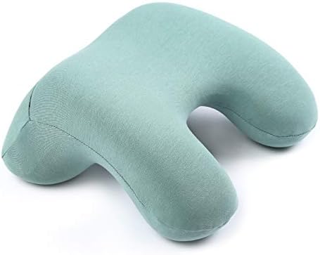 Stephanie uvozi lučni reverzibilni jastuk za pjenu za pjenu u akva zelenoj boji s rukom GAP + maska ​​za oči i uši
