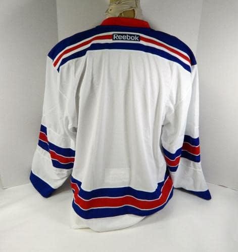 New York Rangers Blank Igra izdana bijela Jersey Reebok 56 DP40465 - Igra Polovni NHL dresovi