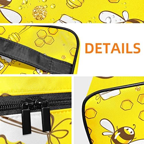 Slatka pčela žuta putnička torba za šminku za šminku organizator kozmetička torba za kozmetiku, toaletne