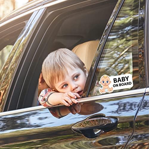 Baby on Board znak za naljepnice za automobile, otporan na toplotu i vodu, savršen u svim vremenskim