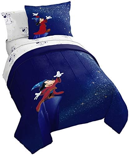Disney Fantasia 5 komada Twin krevet za krevet - uključuje komfor i set listova - Posteljina karakteristika