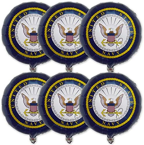 Havercamp baloni američke mornarice ! Baloni Od 6 Metaka. Zvanično licenciran sa U. S. Navy Crest logo.