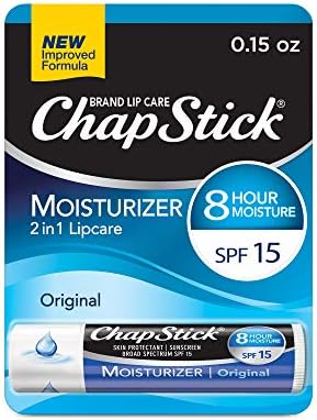 Chapstick Moisturizer Cool Mint balzam za usne cijevi, SPF 15 i sredstvo za zaštitu kože-3 broja (pakovanje od