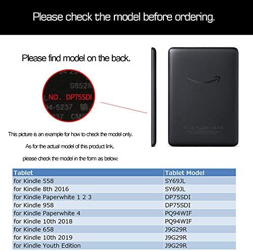 Kindle Smart Cover Case-klasični unos 3d slučaj šarenih boja za Kindle Touch 2014 Ereader Slim zaštitni