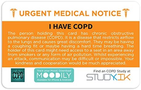 COPD kartica za pomoć 3 kom