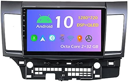 10.1 Android 10.0 Auto Radio Stereo Fit Za Mitsubishi Lancer EX 2008-2015 Glavna jedinica GPS navigacija Carplay 4G WiFi Bluetooth