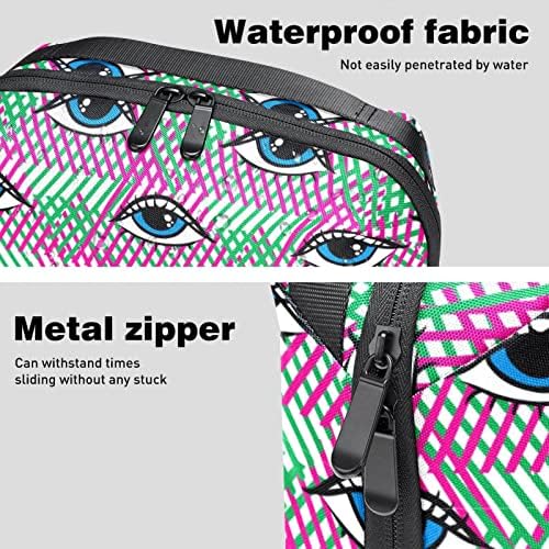 Prijenosni elektronski Organizator torbica Torbe Funny Eyes Design putni kabl torba za skladištenje
