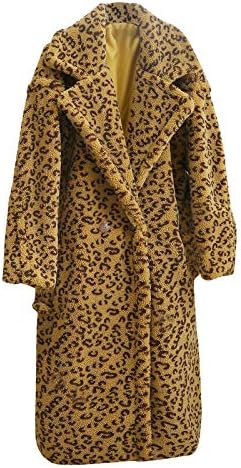 Minge dugih rukava Outerywer Womans Holiday Sports Plus size Lounge Soft Revel Outerwear Leopard Ispis Deblji