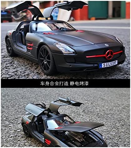 LOWFI modeli automobila za Mercedes-Benz SLS AMG 1/18 Legura modeli automobila za livenje pod pritiskom Toy Automobili Poslovni pokloni ukrasi