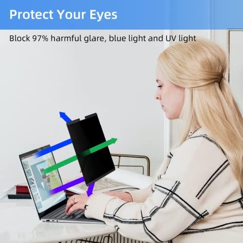 Mamol magnetni ekran za privatnost za 13,5 inča Microsoft Surface Laptop 5/4/3/2/1, uklonjivi Filter protiv plavog svjetla protiv špijunskog odsjaja, Zaštita ekrana za privatnost površinskog laptopa 13.5 in