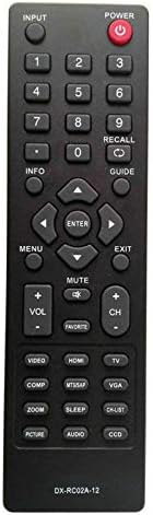 Zamjena daljinskog upravljača za DINEX TV DX-32L151A11 DX-32L152A11 DX-32L200A12 DX-32L220A12 DX-37L200A12 DX-40L260A12