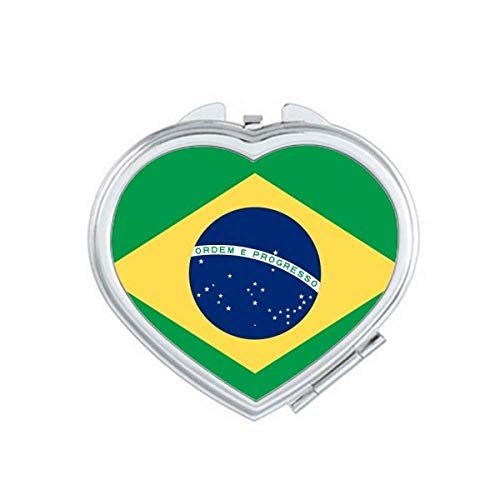 Brazil Nacionalna zastava Južna Amerika Država Zrcalo Zrcalo Putnički uvećani prijenosni ručni