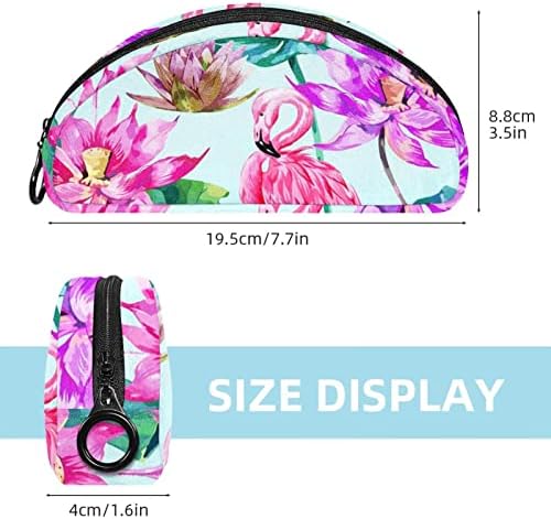 Tbouobt kozmetičke putne torbe, futrola za šminke, šminke za toaletne potrepštine, Flower Lotus i Flamingo