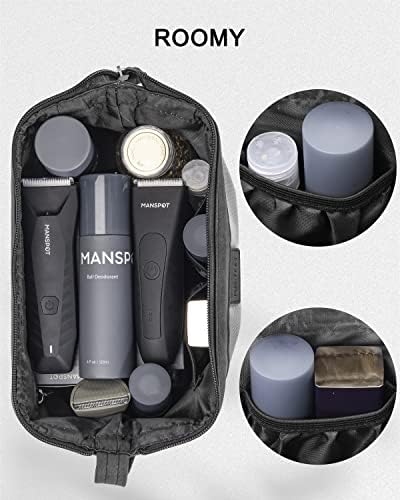 MANSPOT Muški komplet za njegovanje sadrži: električna trimer za kosu i toaletnu vrećicu za muškarce