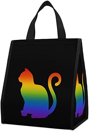 LGBT Cat Pride kutija za ručak Ice Cooler Tote torba izolaciona torba prenosiva za radni piknik