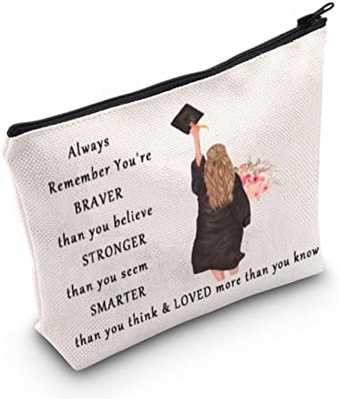 Levlo diplomski kozmetički make up torba klasa diplomskih razreda Poklon Imate braver jače pametnije nego što