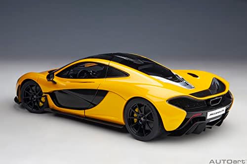 AUTOart McLaren P1 Vulkan žuta w / žuta / crna unutrašnjost 1/18 Model automobila 76067