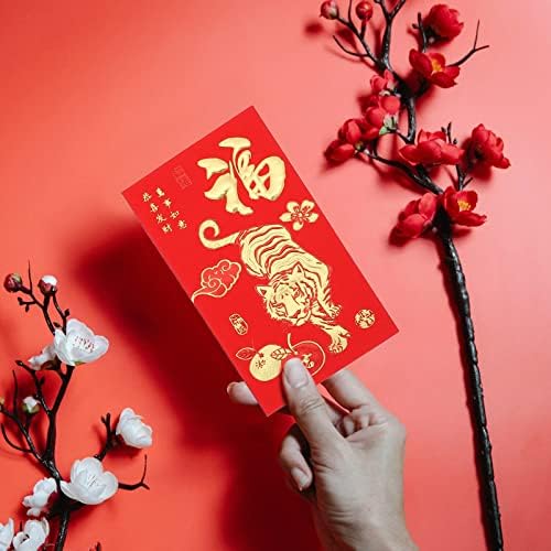 Valiclud poklon koverte s novcem crvene koverte s gotovinom 30kom 2022 kineska Nova Godina crvene