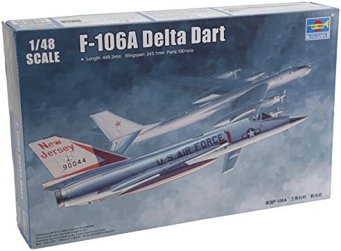 Trubač us F106a Delta Dart komplet modela aviona