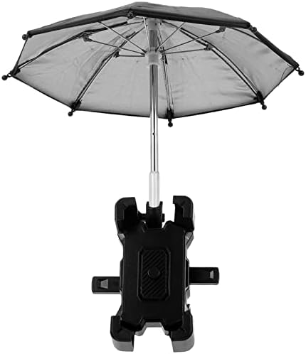 BESPORTBLE 1 Set kišobran za mobilni telefon držač za mobilni telefon držač za mobilni telefon za sunčanje za mobilni telefon držači za bicikle Crni