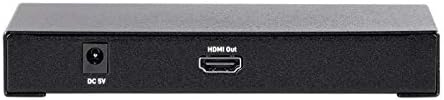 MONOPRICE BLACKBIRD 4K @ 60Hz Multi video ulaz HDMI Converter, prihvaća mini DisplayPort, HDMI, VGA sa 3,5 mm analognim audio audio i USB tipom C audio / video ulazima: 139798