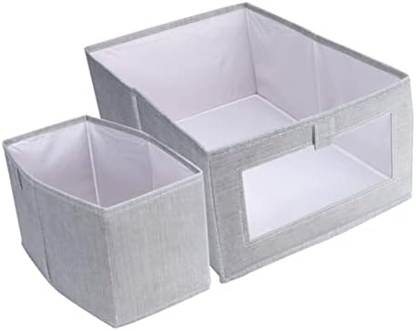 ZERODEKO 2PCS kutija za odlaganje kutija za odlaganje kutija za odlaganje kutija za pranje rublja košare za pranje rublja košara za pohranu košara za skladištenje košara za skladištenje košara za skladištenje od skladišta