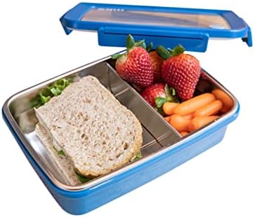 Mira 18/8 kutija za ručak od nehrđajućeg čelika sa razdjelnikom za sendvič i bočne strane - spremnik