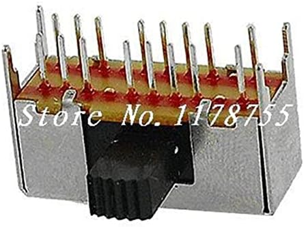 10/50/100 kom 16 PIN 3 Pozicija 4P3T ploča PCB Mount Horizontalni prekidač SK-43D03 4mm 9mm Pin Pitch -